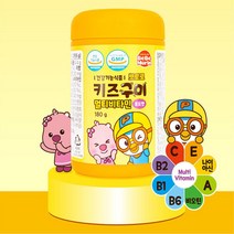 누리100 뽀로로 키즈구미 멀티비타민 포도맛 60구미, 60g, 1개, 60ml, 1봉