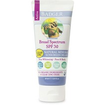 뱃저 내추럴 미네랄 선스크린 크림 무향 SPF 30, 1개, 87ml