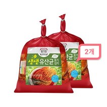 종가집 생생유산균 포기김치 3.2kgx2개, 단품, 단품