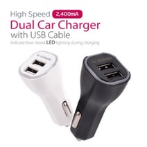 [Top100] For LG모바일 USB 2포트 마이크로5핀 차량용 충전기 3 _23029EA, 제스쿠팡 본상품선택, 제스쿠팡 블랙