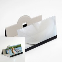 슬림 스마트폰 확대스크린 25x12.5cm 블랙 아이보리 유아돋보기 현미경카메라 전자현미경 고배율확대경 휴대용현