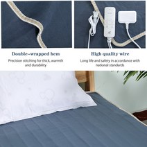 전기장판온도조절기65W-100W 전기 담요 220V 3 속도 조정 가열 조절기 카펫 겨울 따뜻한 시트 매트리스