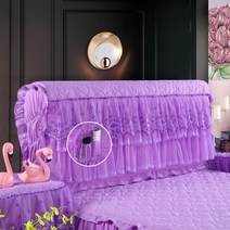 이불 베개 세트 침대 슈퍼싱글 퀸 킹 북유럽 침구 패션 레이스 올 인클루시브 옆 커버 누비 두꺼운 옆 커버 가죽 옆 부드러운 가방 먼지 커버 보호 커버 이동식 및 빨