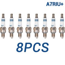 4 개몫 오토바이 이리듐 점화 플러그 a7riu a7riu + gy6 50cc-150cc cr7hix cr7hsa c7hsa a7rtc a7tc uf22 cr6hsa 호환, 상자가 있는 8개