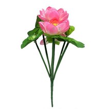 3송이 연꽃조화, 퍼플