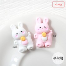 비즈아이 [6690-15]호마이카(딸랑이토끼) 19*30mm [1개], 핑크