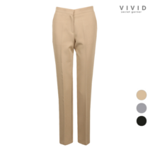 [비비드 시크릿가너] [VIVID SG]VIVID 여성 심플무턱 일자정장 팬츠