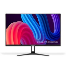 큐닉스그룹 큐닉스 QX24SD REAL 75 HDR 슬림 모니터, 1개, 선택하세요