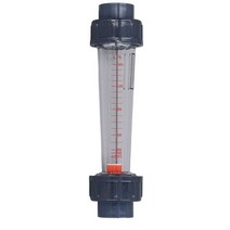유량계 알람벨브 수도 계량기 Plastic Tube Liquid Flowmeter High Accuracy Large Range Acid Alkali Resi, 한개옵션0