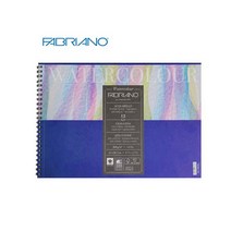 파브리아노 뉴워터칼라 스케치북 300g NW13 240x320 12매/스프링형/중목