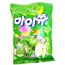 크라운 마이쮸 사과필로우 츄잉캔디, 4개, 92g