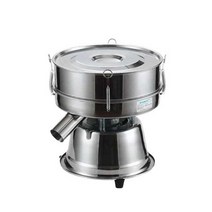 분말 진동체 분리기 선별기 체진동기 원형 채 선별기, 직경 40cm +  채망 2개 (커버 미포함)