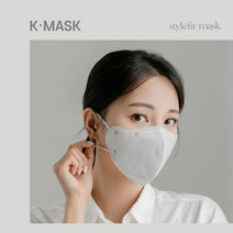 [케이마스크]여름철 숨편한 귀편한 보풀없는 스타일리쉬한 패션 컬러 마스크 6종(5매입) 국산 원자재 국내 생산 제품 100매, 퓨어 그레이, 중형 100매