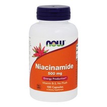 나우푸드 나이아신아마이드 500mg 캡슐 글루텐 프리, 100개입, 1개, 100정