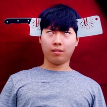 [바보사랑] 피묻은 도마칼 머리띠, 상세 설명 참조