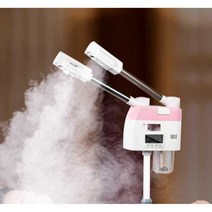 피부 스팀기 냉온 페이스 관리실 미용 모공 케어 샵, 더블튜브냉온스프레이(368블루)크기조절가능