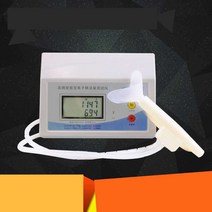 전자 폐활량 측정기 체육용품 검사 폐기능 흡연 재활, 마우스피스20개 충전 플러그  및 충전 사용