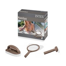 인텍스 버블 스파 청소 도구 3종 세트 인덱스 관리 청소솔 뜰채 INTEX