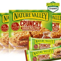 네이처밸리 크런치 그래놀라바 메이플시럽 5팩X6개
