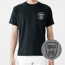 특수부대마크 블랙 군인 반팔티 SSU 굿즈 커스텀 길단 티셔츠제작 유니폼제작 기능성 소량굿즈제작 커스텀티셔츠 유니폼 굿즈제작