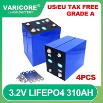 인산철 배터리 자동차 캠핑카 차박 리튬 시동 파워뱅크 추천4개 3.2v 310Ah 280Ah 202ah 105a Lifepo4 배터, 03 4x lifepo4 310Ah