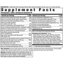 lofty최신 MegaFood Womens 40 One Daily - 미네랄 ampamp 비타민 B C D 엽산 비오틴 철분 비 GMO 글루텐 프리 채식주의자 간장 유제품 60정, [03] 90개(1팩)