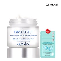 [아로닉스]트리플 이펙트 리얼 콜라겐 모이스처 크림 50ml, 단품