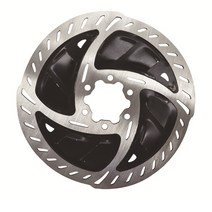 자전거 라디에이터 핀 로터 로터로드 MTB 산악 자전거 냉각 지느러미 디스크 브레이크 패드, 검은색, 1개