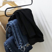 바지 옷걸이 청바지 행거 공간활용 종류별 5단 1P