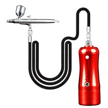 미니에어 브러시 압축기 세트 무소음 충전식 자동 시작 중지 상업용 기계, O