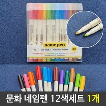 ＧОÐＺｉĿŁА몰문화 넥스프로 네임펜세트 12색세트 1개 유성매직 색연필 네임펜 연필깎이 문구쇼핑몰????ŁØvŒ????, ︿︿, ︿︿