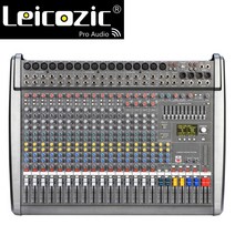 오디오 인터페이스 오디오 믹서 usb 4채널 8채널 leicozic cms1600-3 콘솔 전문 16 채널 소형 믹싱 데스크 시스템 무대 교회 스튜디오 mesa de som
