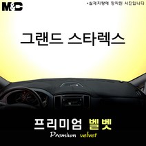 현대차 그랜드스타렉스[2010~2014년] 대쉬보드커버 [벨벳원단], 벨벳 원단/테두리-블랙, 12인승-사제 오디오일체 매립형, 현대
