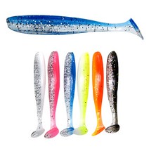 (루야스)루어미끼 3인치 그럽웜 광어웜 우럭웜 배스웜 소프트 미노우웜(10개입), 3#