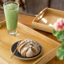 아트박스/예랑 손잡이 대나무 트레이 3p세트(B)