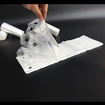 ZZJJC 두툼한 일회용 우산 봉지 롱 숏 우산 커버 방수 수납 봉지 우산 봉지낙하산 자루., #N/A, 2실 반우산 봉지 100개