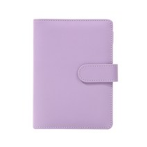 푸꾸푸꾸 마카롱 다이어리 6공 커버 A5, 퍼플 (A5)