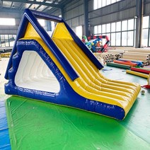 워터슬라이드 삼각형 워터파크 대형미끄럼틀 수영장, 01.중형 삼각형 슬라이드(4x2x2.5)