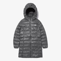 노스페이스 버몬트 롱패딩 코트 실버 그레이 구스다운 자켓 보온 아우터 W VERMONT DOWN PARKA