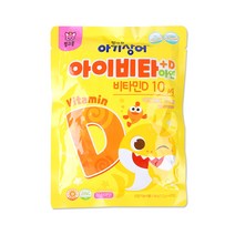 핑크퐁 아이비타D+아연 40정, 3봉