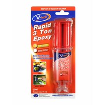 INVEN* 브이텍 주사기 에폭시 25ml 투명 ( 플라스틱 나무 세라믹 유리 타일 악세사리 )@안전2중포장@