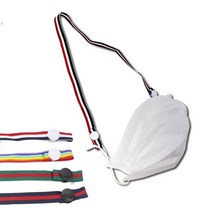 칼라 마스크줄 마스크 스트랩 만들기미술재료, 블랙