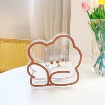 꽃병 생화 조화 화병 북유럽 스타일 아크릴 꽃병적 아트 꽃병귀여운 방꾸미기 데코 소품, 05 big bear
