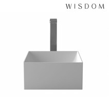 WD - 38648/탑볼세면기/액상아크릴/세면대/WISDOM/아이스톤/iStone/WD38648, 미포함, 1개