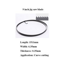 밴드쇼 8인치 밴드 톱 9 금속 목공 기계 냉동 고기 뼈 도구 절단 테이블, 05 9 inch jig saw blade
