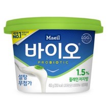 천지농산/매일 바이오 플레인요거트 저지방 450gX3팩, 3개
