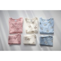 kc인증 아동 유아 남아 여아 아기 실내복 봄 가을 푸들 영유아실내복