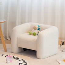 3.5인용 2인용 미니 쇼파 방염 소파 디자이너 싱글 소파 부드, 02 2241-Off White