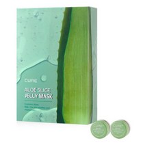 김정문알로에 라 센스 로어 큐어 알로에 슬라이스 젤리 시트 마스크 300ml + 체험키트, 10개입, 2개
