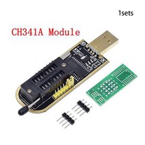 롬라이터 ch341a 백업 지우기 프로그램 BIOS USB 프로그래머 전기 장비 70mm X 27mm CH341A 24 25 시리즈 EEPROM, [01] CH341A module